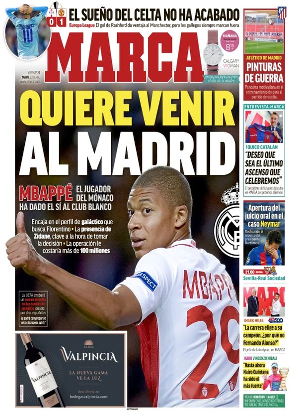 Mercato – Monaco : Mbappé aurait dit oui au Real Madrid