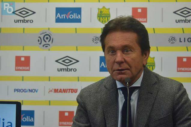 FC Nantes : Waldemar Kita tape du poing sur la table