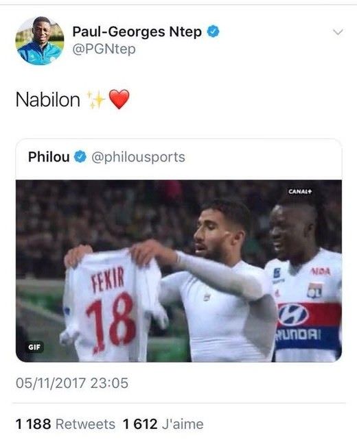 ASSE : ce jour ou Ntep applaudissait la célébration de Fékir lors du derby