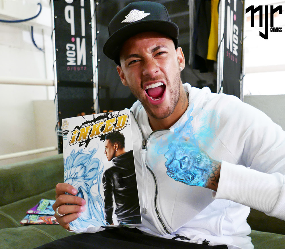 Fan the Flame lance Neymar Jr. Comics