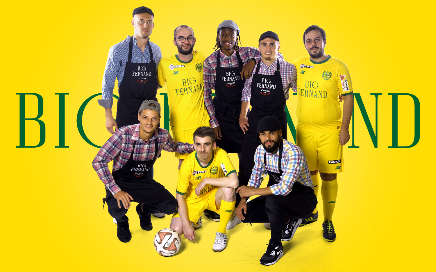Big Fernand devient le sponsor maillot du FC Nantes