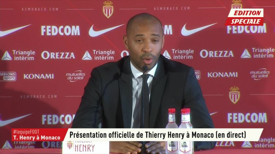 AS Monaco : un Thierry Henry très inquiet !
