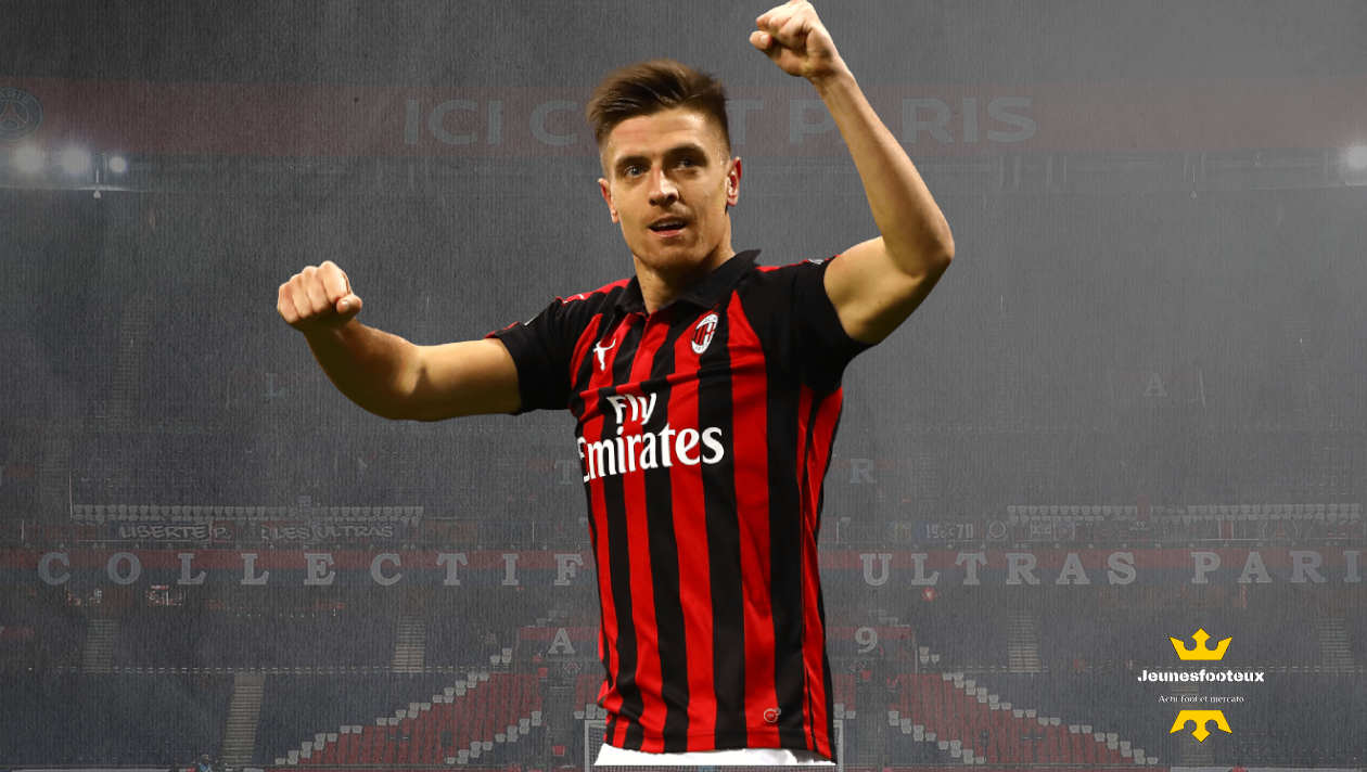 Krzysztof Piatek : attaquant international polonais du Milan AC