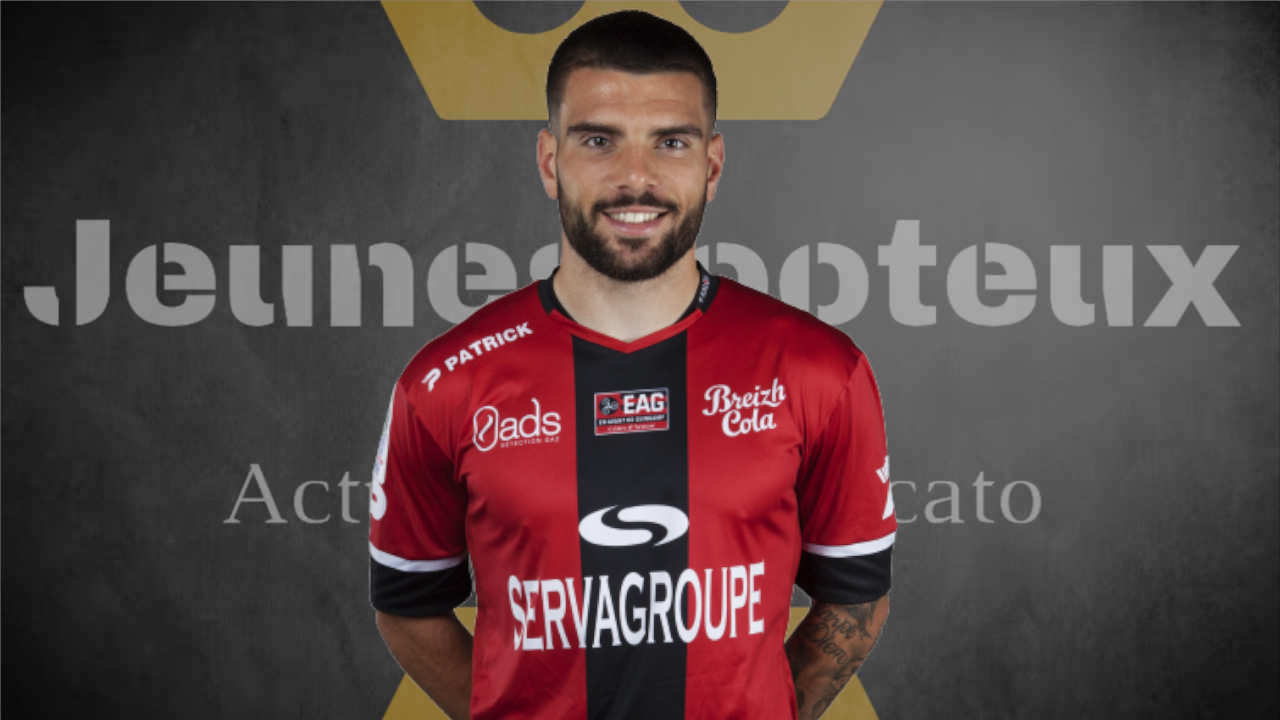 Pedro Rebocho, latéral gauche de l'EA Guingamp