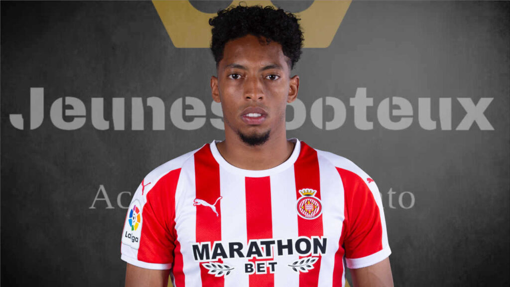 Johan Mojica, latéral gauche colombien du FC Girona