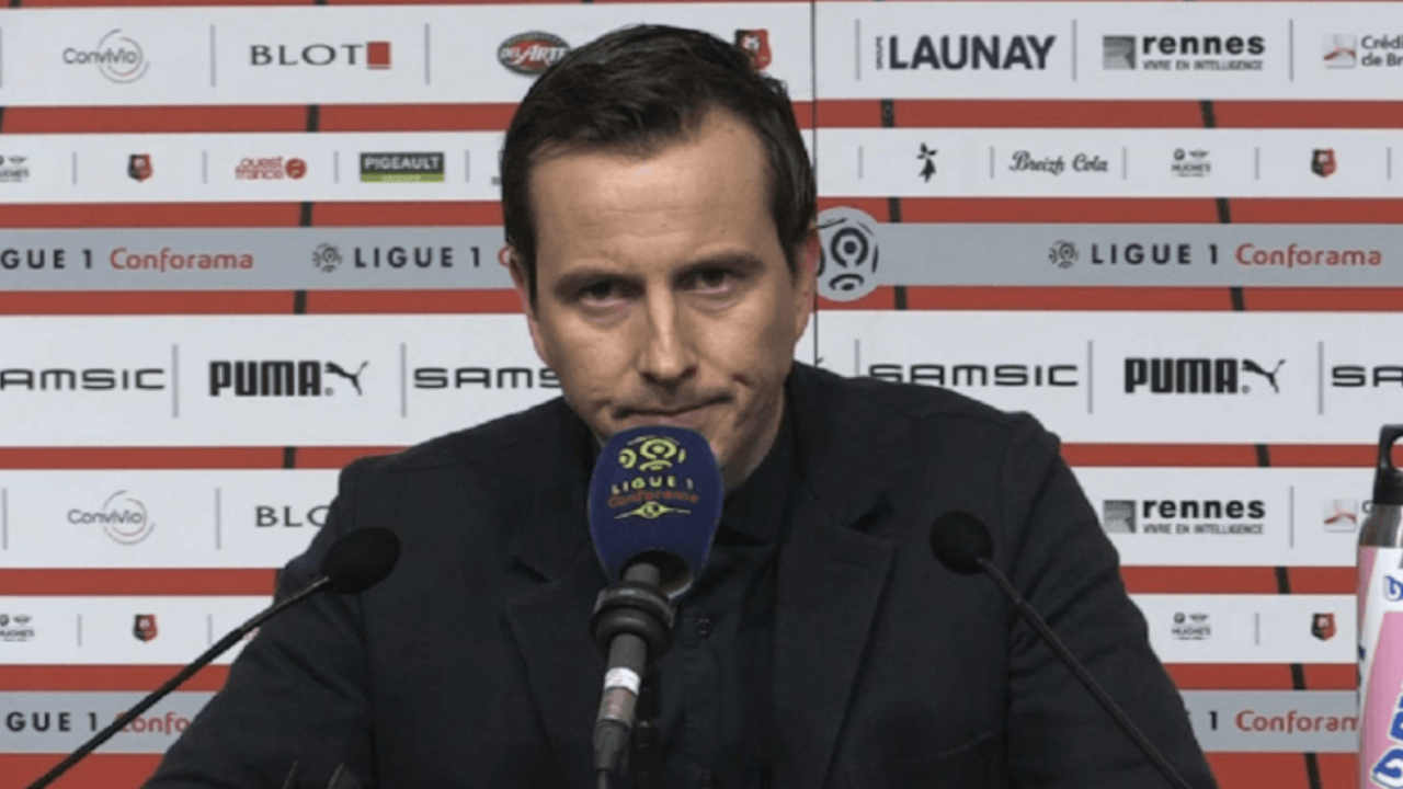 Julien Stéphan, entraîneur du Stade Rennais
