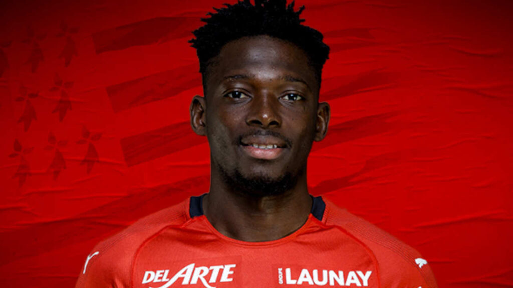 Hamari Traoré, latéral droit du Stade Rennais
