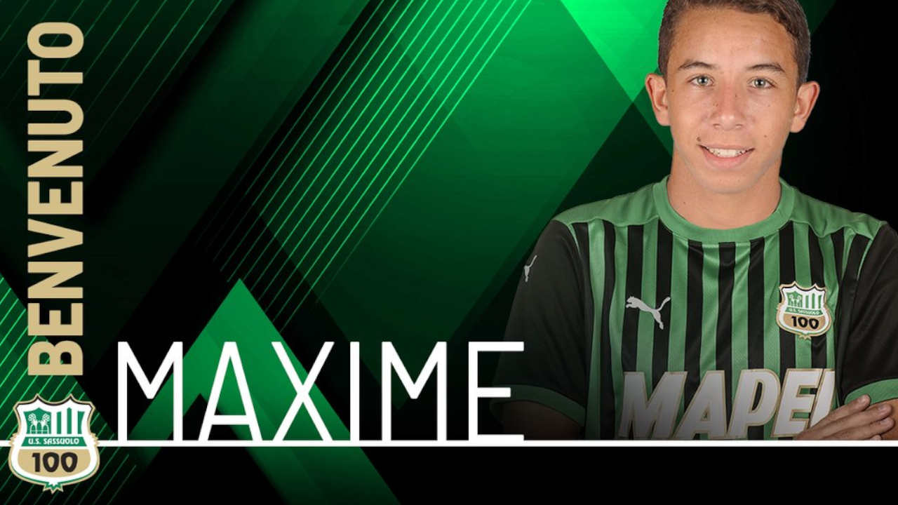 Maxime Lopez, milieu de terrain de Sassuolo prêté par l'OM