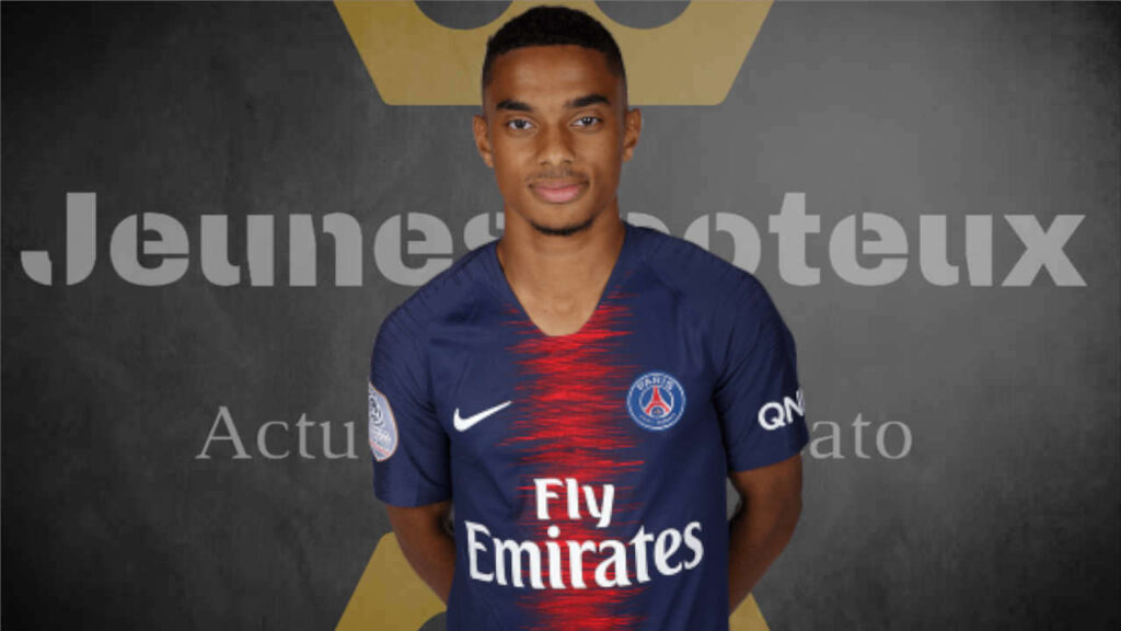 Colin Dagba, arrière latéral droit du PSG