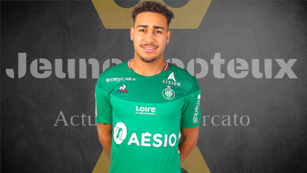 Yvann Maçon, arrière latéral de l'ASSE