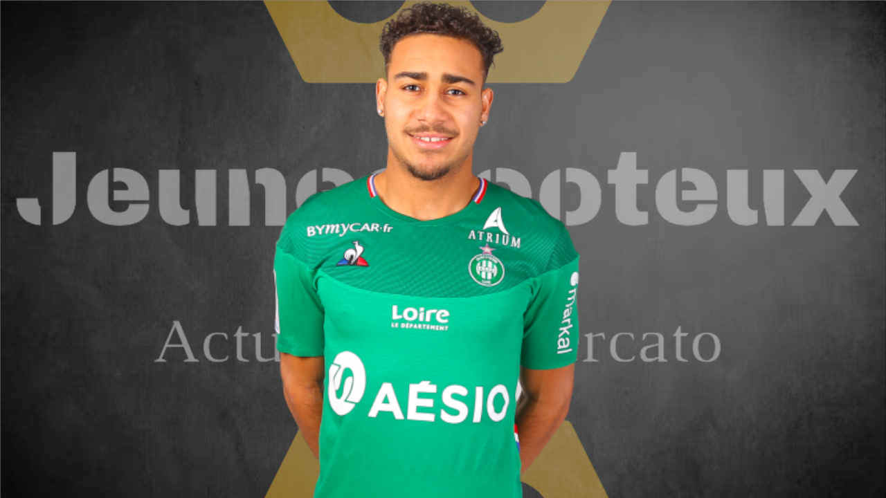Yvann Maçon, arrière latéral de l'ASSE