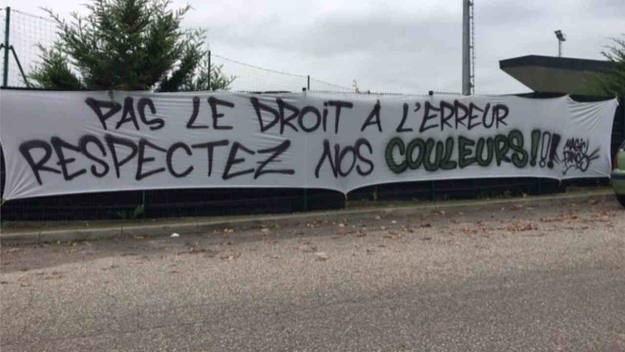 Banderole Magic Fans - ASSE - Saint-Etienne