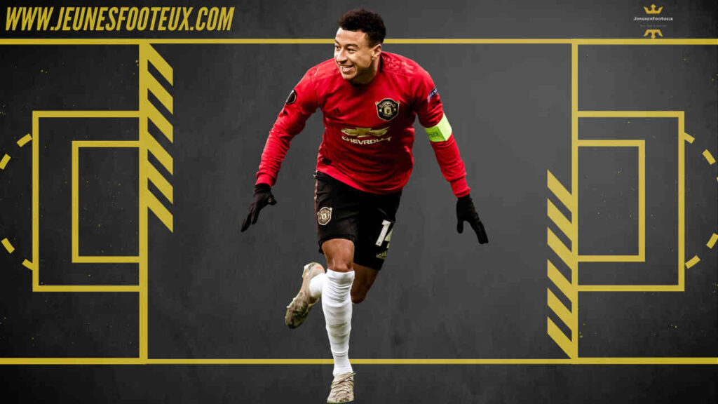Jesse Lingard sous le maillot des Red Devils