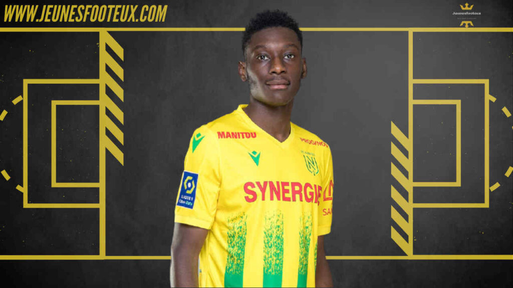 Randal Kolo Muani, attaquant du FC Nantes et international espoir français
