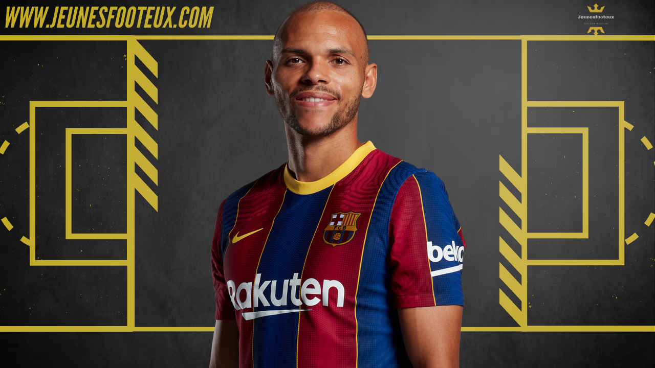 Arrivé comme joker médical au FC Barcelone, Martin Braithwaite compte bien rester au Barça