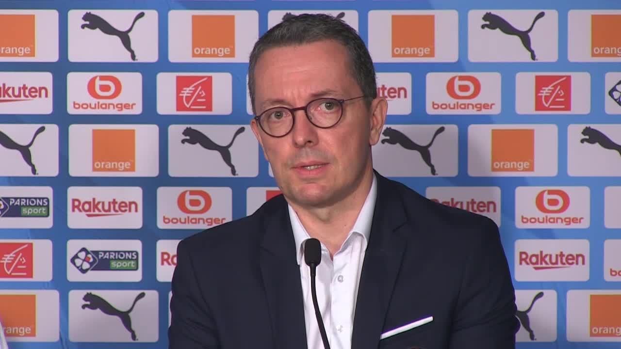 Mercato OM : Eyraud (Olympique de Marseille).