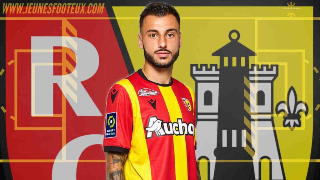 RC Lens Foot : Jonathan Clauss - Ligue 1.