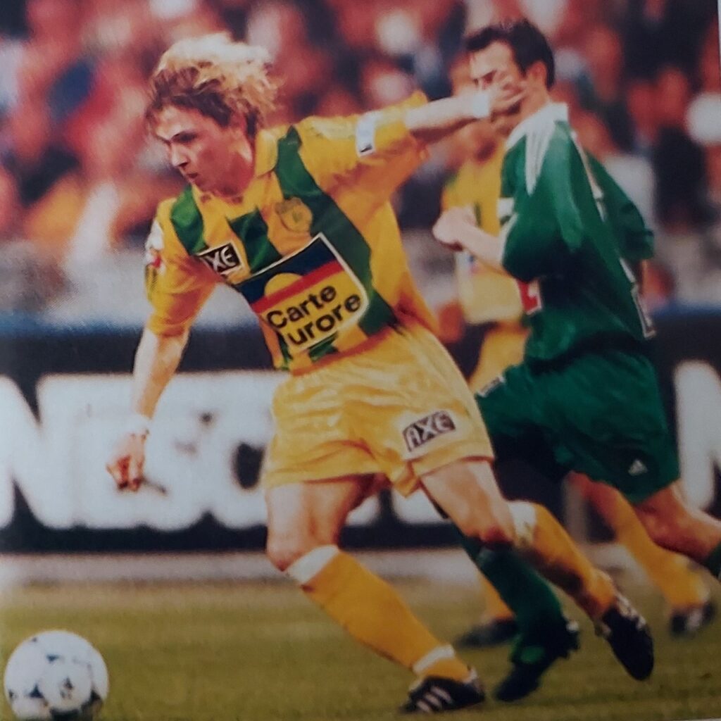 Sébastien Piocelle lors de FC Nantes - CS Sedan.
