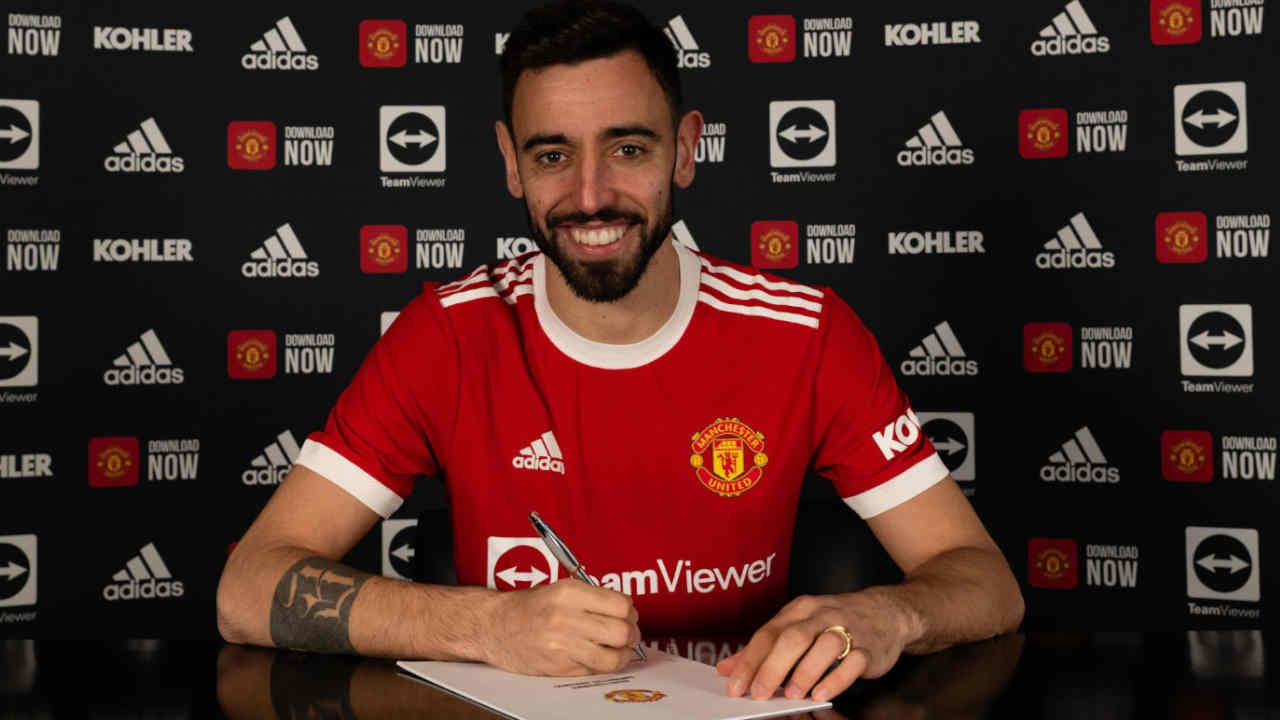 Manchester United : Erik ten Hag félicite Bruno Fernandes