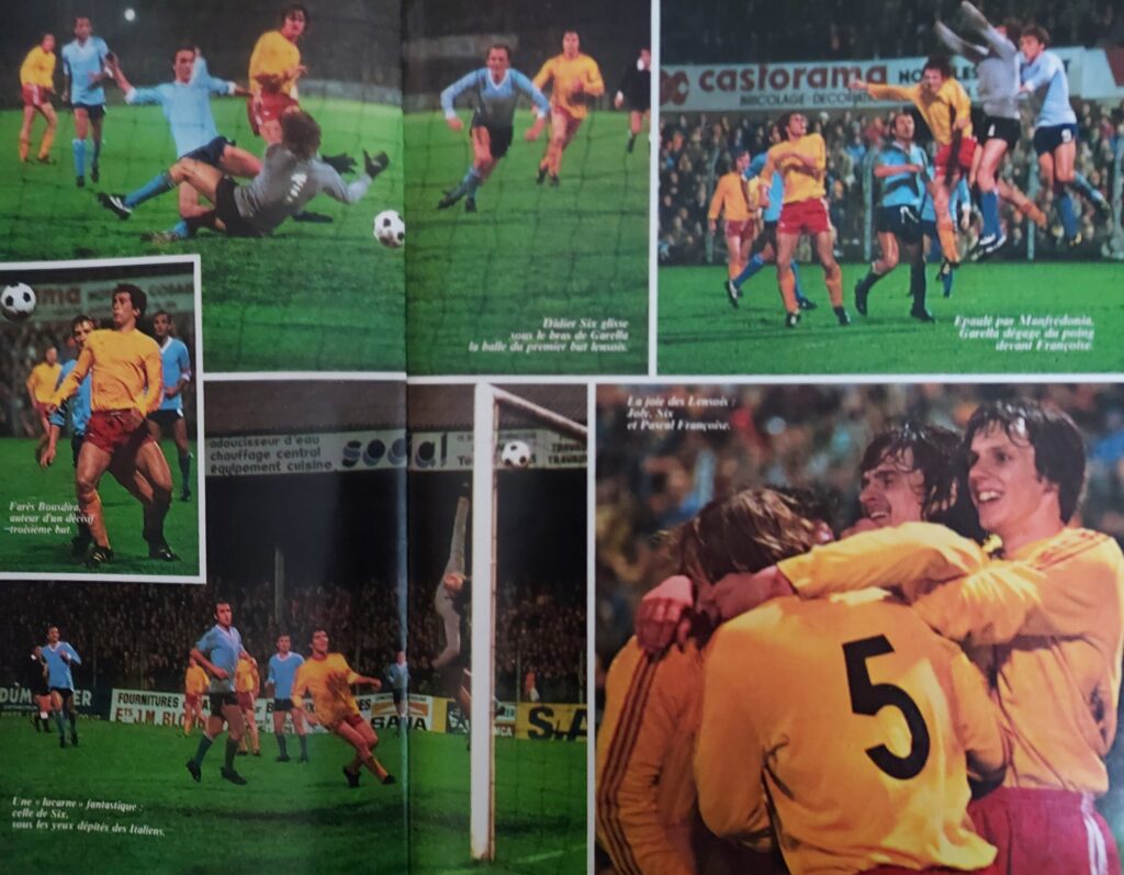C'est l'un des plus gros exploits du RC Lens dans son histoire, bravo !