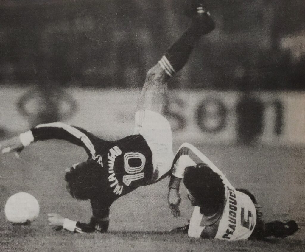 Début de saison 82-83 compliqué pour le LOSC et son entraîneur
