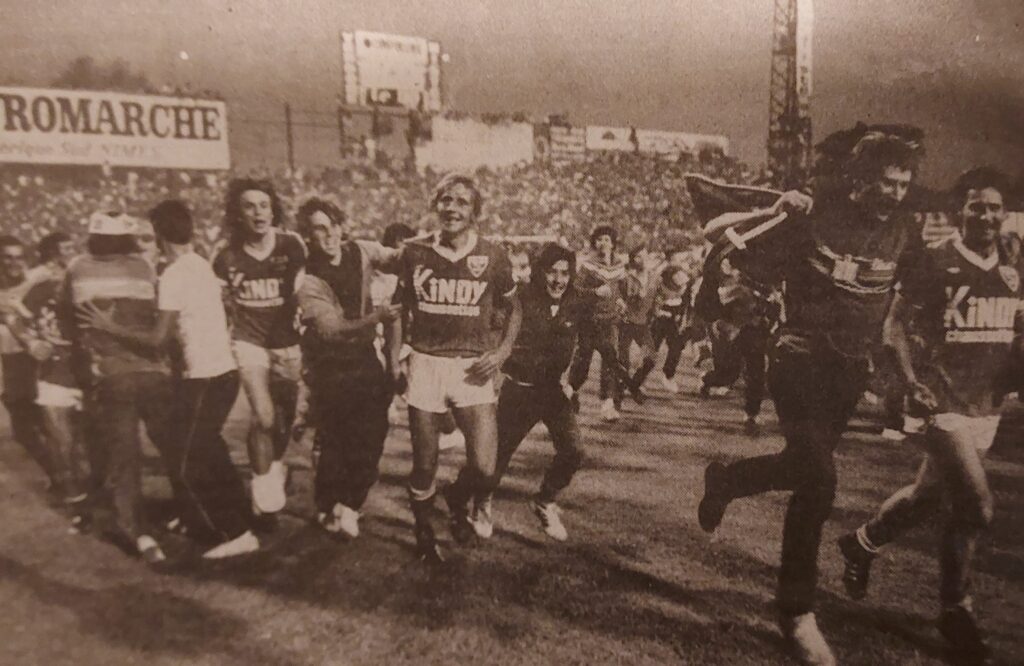 C'était un soir historique pour le Nîmes Olympique, bravo les Crocos !