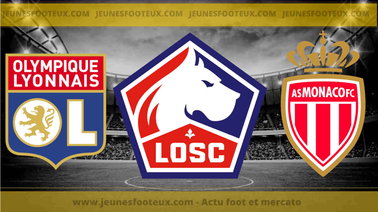 LOSC, AS Monaco et l'OL dans le top 10 européen