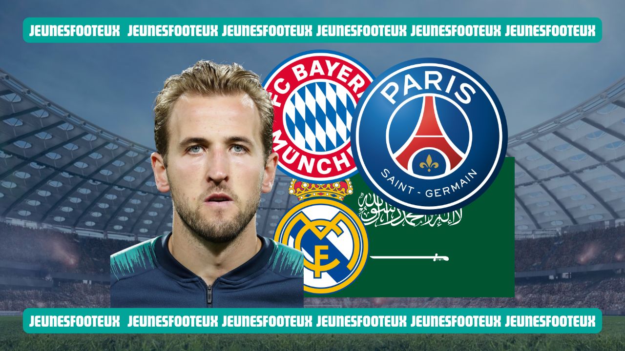 Mercato : Harry Kane a fait un choix fort entre le PSG, le Bayern Munich, le Real Madrid et l'Arabie Saoudite !