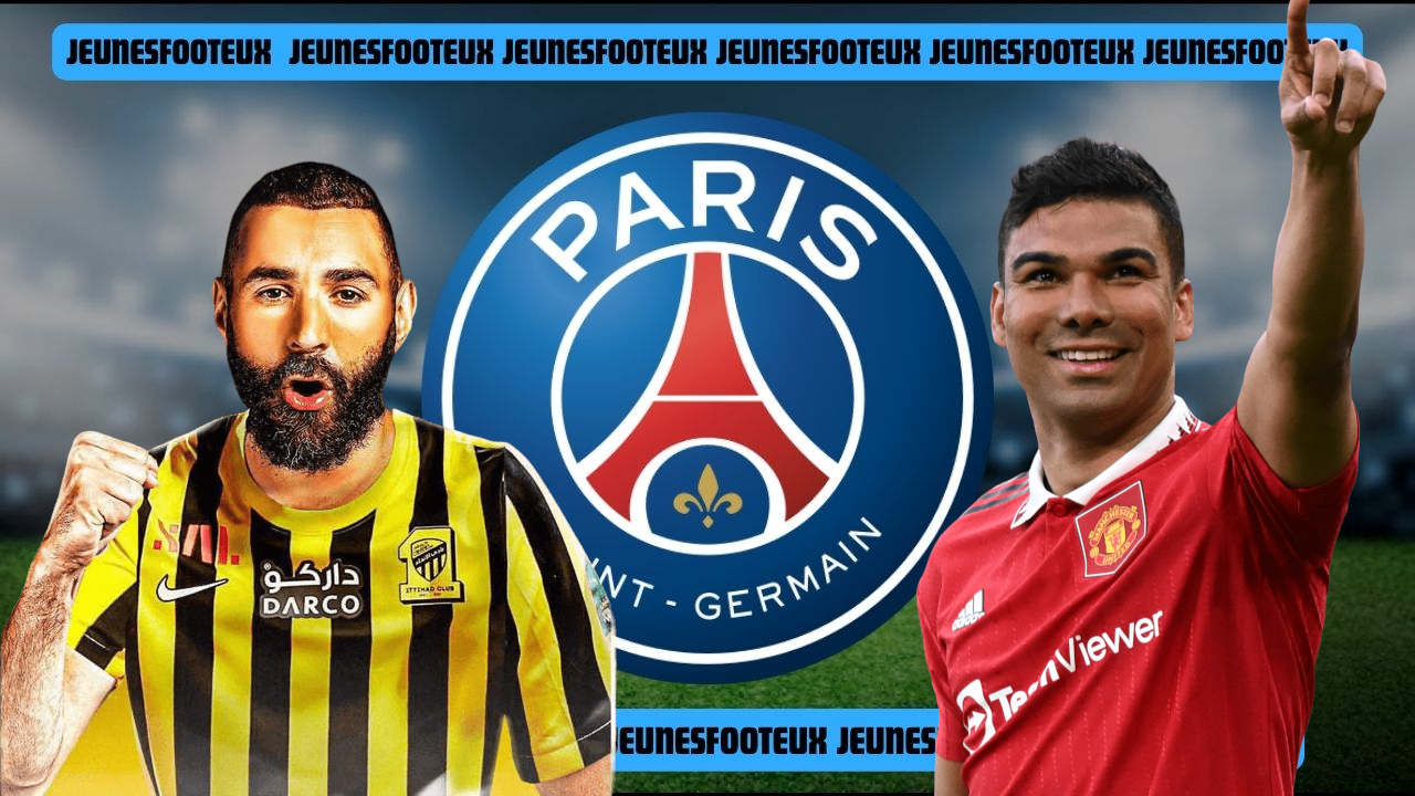 PSG : Benzema et Casemiro, la grosse info mercato du jour au Paris SG !