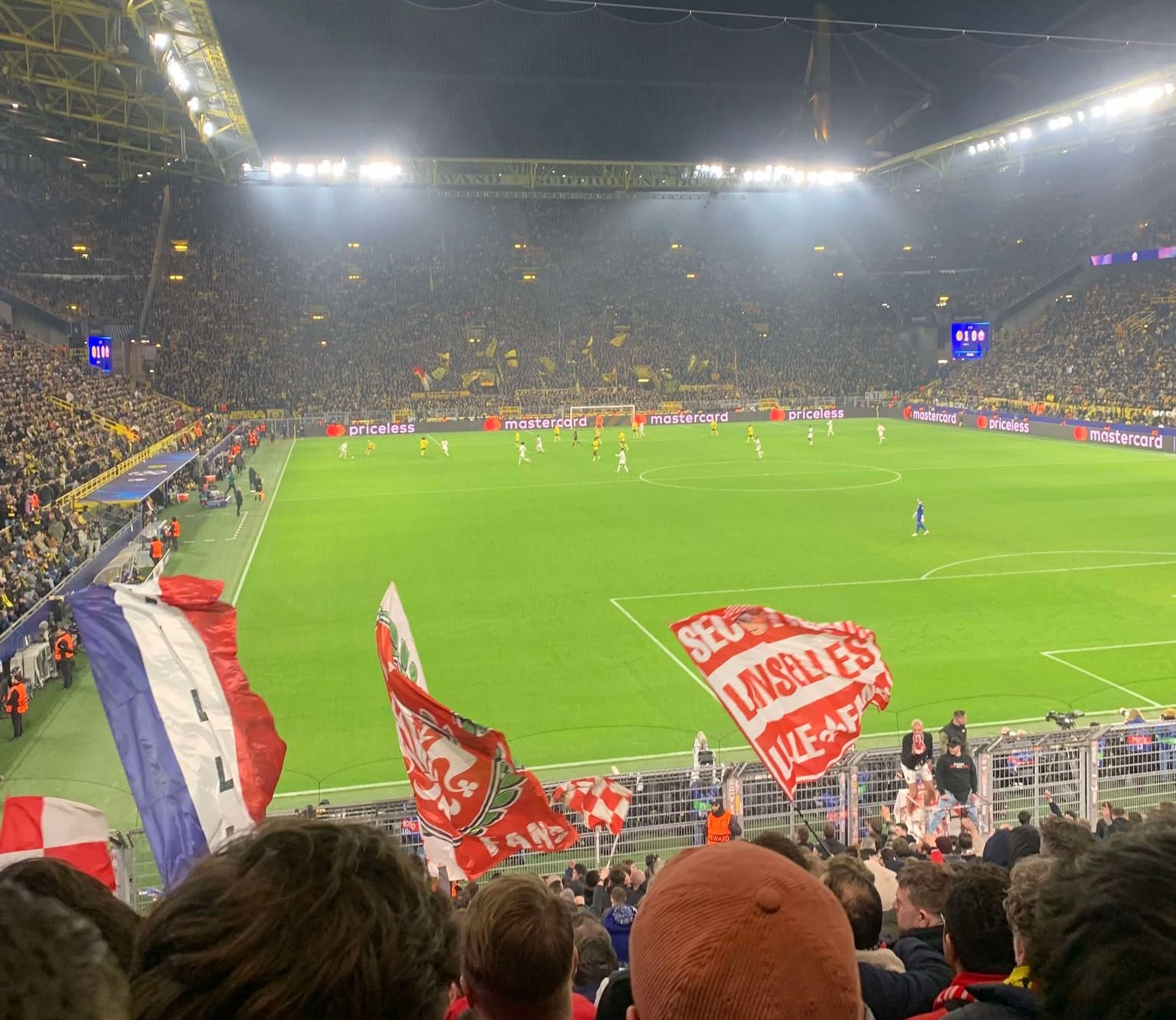 4 600 Lillois à Dortmund, "Quel mur jaune ? Bravo aux fans du LOSC"
