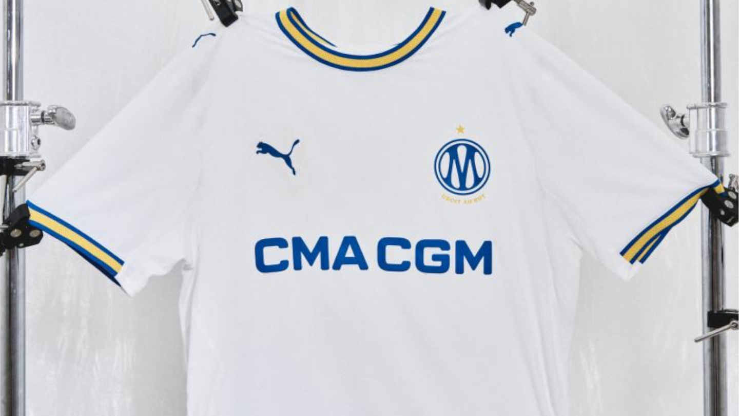 OM : un nouveau maillot domicile 2026-2027 pour lancer l’ère du nouveau logo