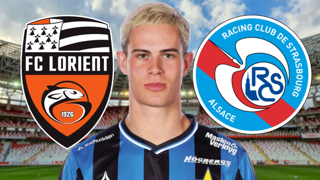 Le RC Strasbourg et le FC Lorient sont tombés sous le charme de Robbie Ure (IK Sirius)