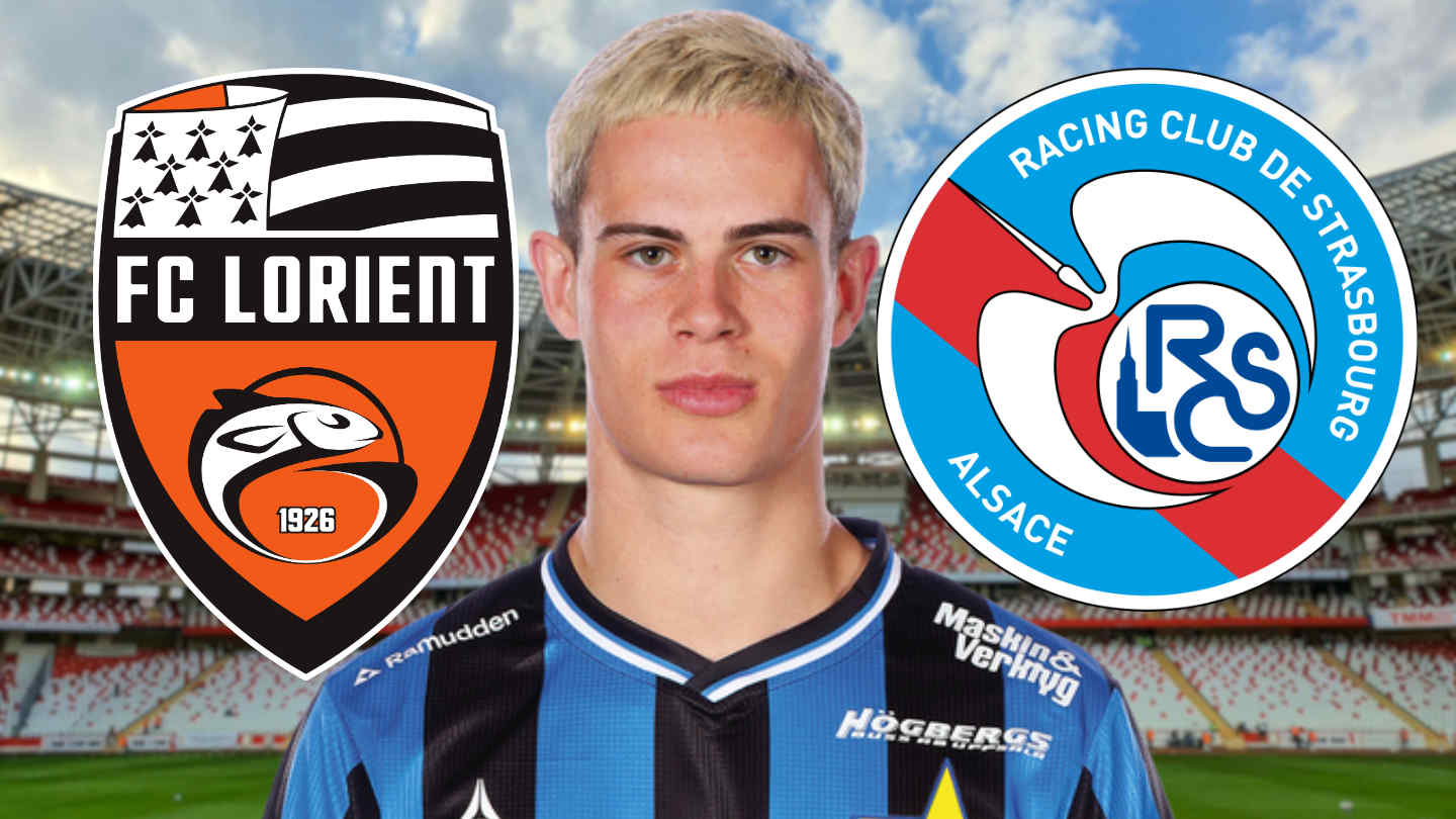 Le RC Strasbourg et le FC Lorient sont tombés sous le charme de Robbie Ure (IK Sirius)