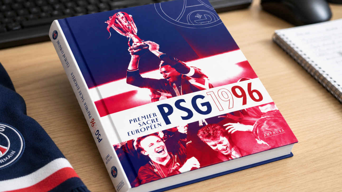 PSG 1996 : le livre officiel qui replonge les fans dans le premier sacre européen du club