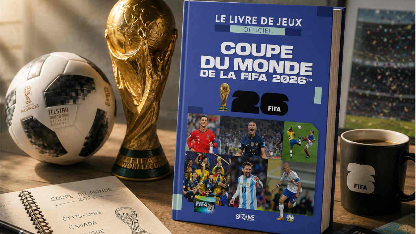 Mondial 2026 : Prolongez la magie de la Coupe du Monde sur papier avec Sézame Éditions