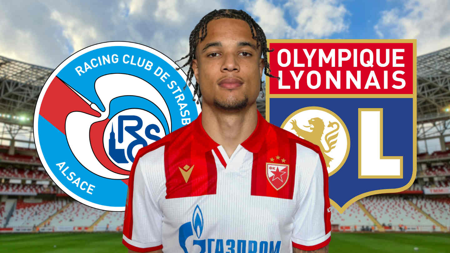 Jay Enem (Etoile Rouge Belgrade) convoité en Ligue 1 : l&rsquo;OL, Paris FC et le RC Strasbourg sur les rangs ?